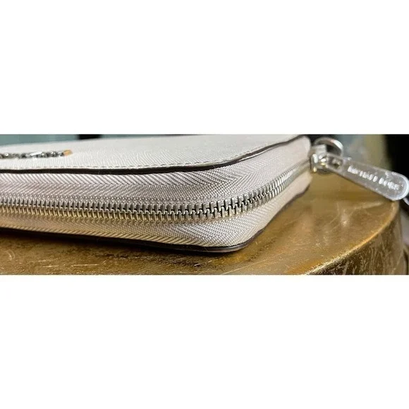 Michael Kors Jet Set Large Saffiano Leather Wallet - Picture 5 of 12